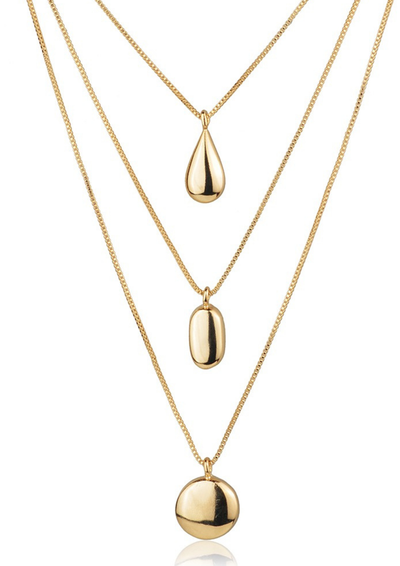 Radiant Harmony Layers Necklace