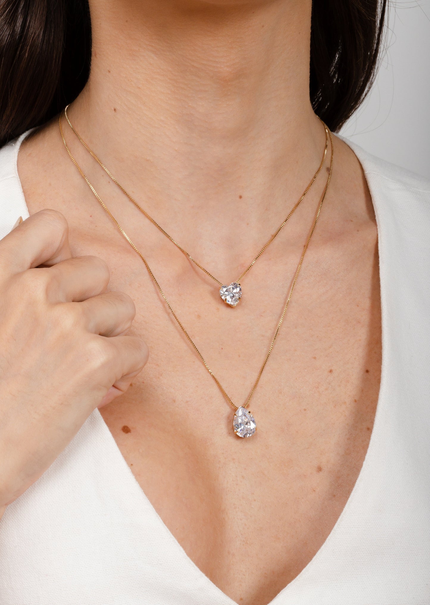 Heartbeat Cascade Necklace